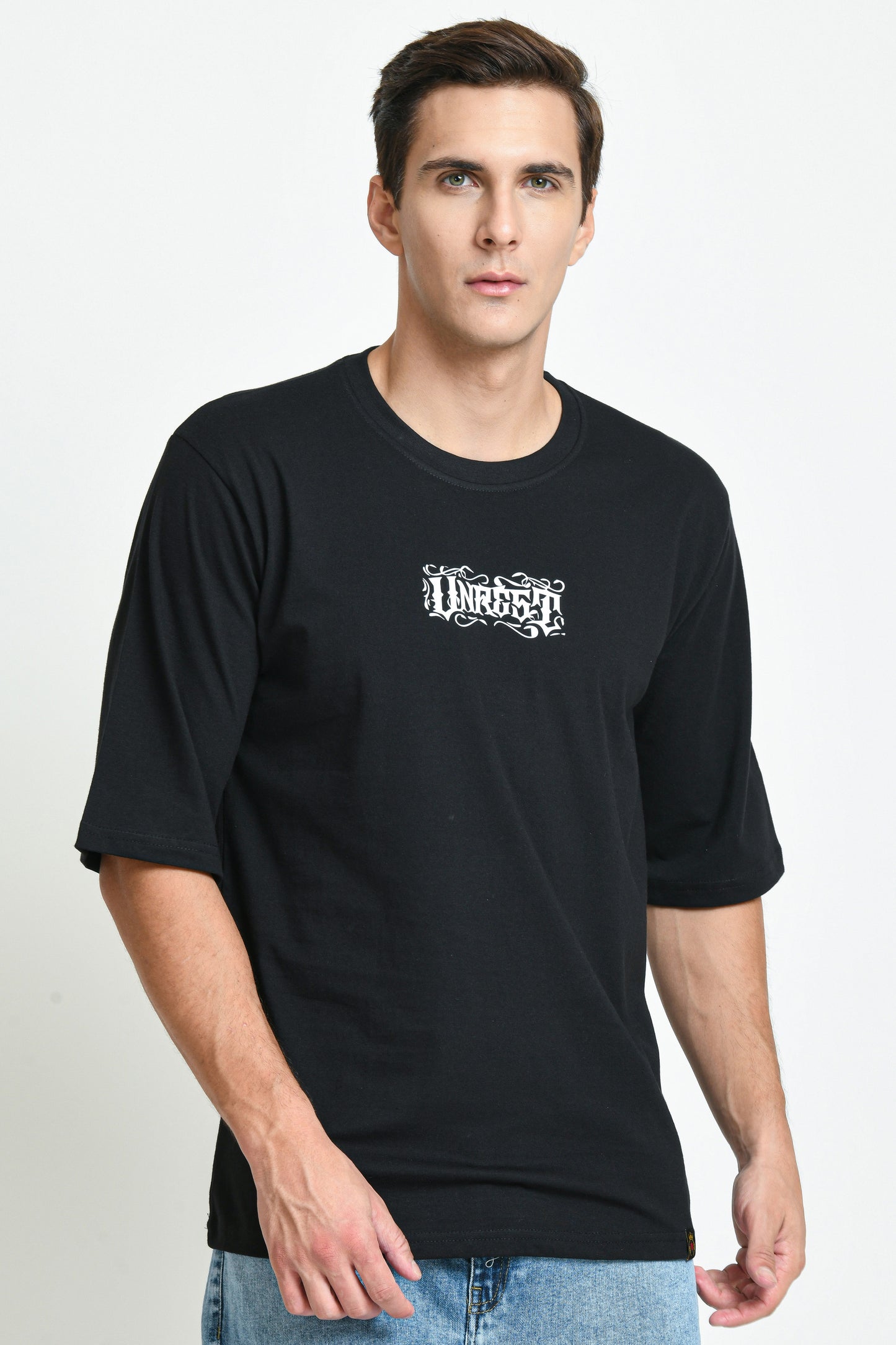 UNREST PRINTED OVERSIZED T-SHIRT