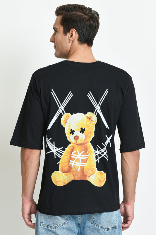 TEDDY PRINTED OVERSIZED T-SHIRT